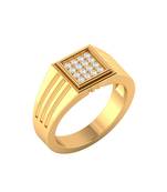 Gold Plated Elegant Sterling Silver Ring