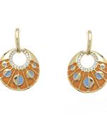 Orangii Enamel Earrings