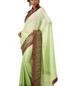Heavy Border Designer Saree