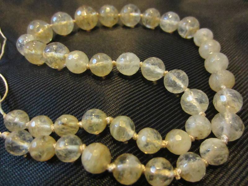 Hot selling semi precious necklace 