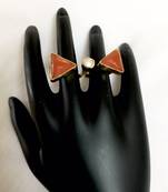 Dual finger ring for women