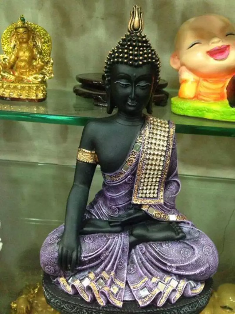 Meditating Buddha Idol