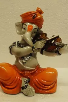 Ganesha Playing Guitar