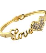 Love heart fancy bracelets for girls bracelet bangles for women