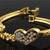 Love heart fancy bracelets for girls bracelet bangles for women