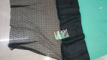 Lime Embroidered Georgette Saree With Blouse 4