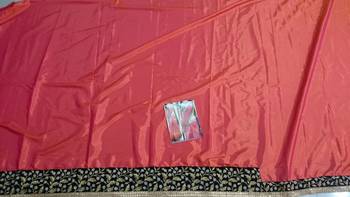 Pink Embroidered Silk Saree With Blouse 4