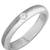 Cara  sterling silver and  certified Swarovski stone Simple One Stone Ring