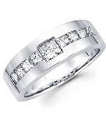 Cara sterling silver and  certified Swarovski stone Silver and Stud Ring for Men