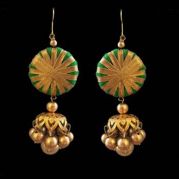 Green Gota Jewellery  Jhumka 1