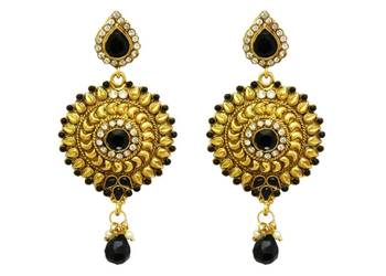 Bridal Wedding Wear Designer Black Chokker Set 2