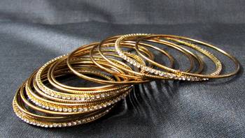 Antic copper colour 18 bangles set 2