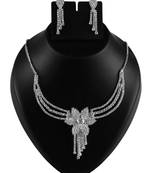 Silver Plated Necklace Set