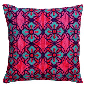 Sublime flower motif cushion cover 1