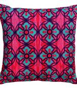 Sublime flower motif cushion cover