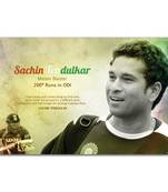 Sachin Tendulkar Master Blaster Poster