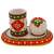 Meenakari Marble Pen Stand n Table Clock