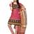 CottonBazaar Light Pink & Cream Colored Pure Cotton Dress Material