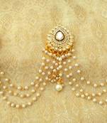 Designer white bridal amboda hair pins hair accessories