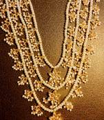 Traditional Three Line Kundan Satlada Haar
