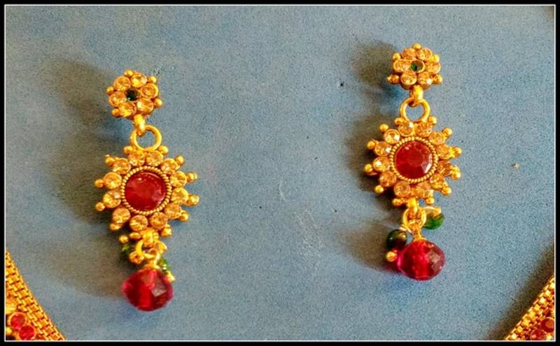 gold plated necklace-sets