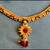 gold plated necklace-sets