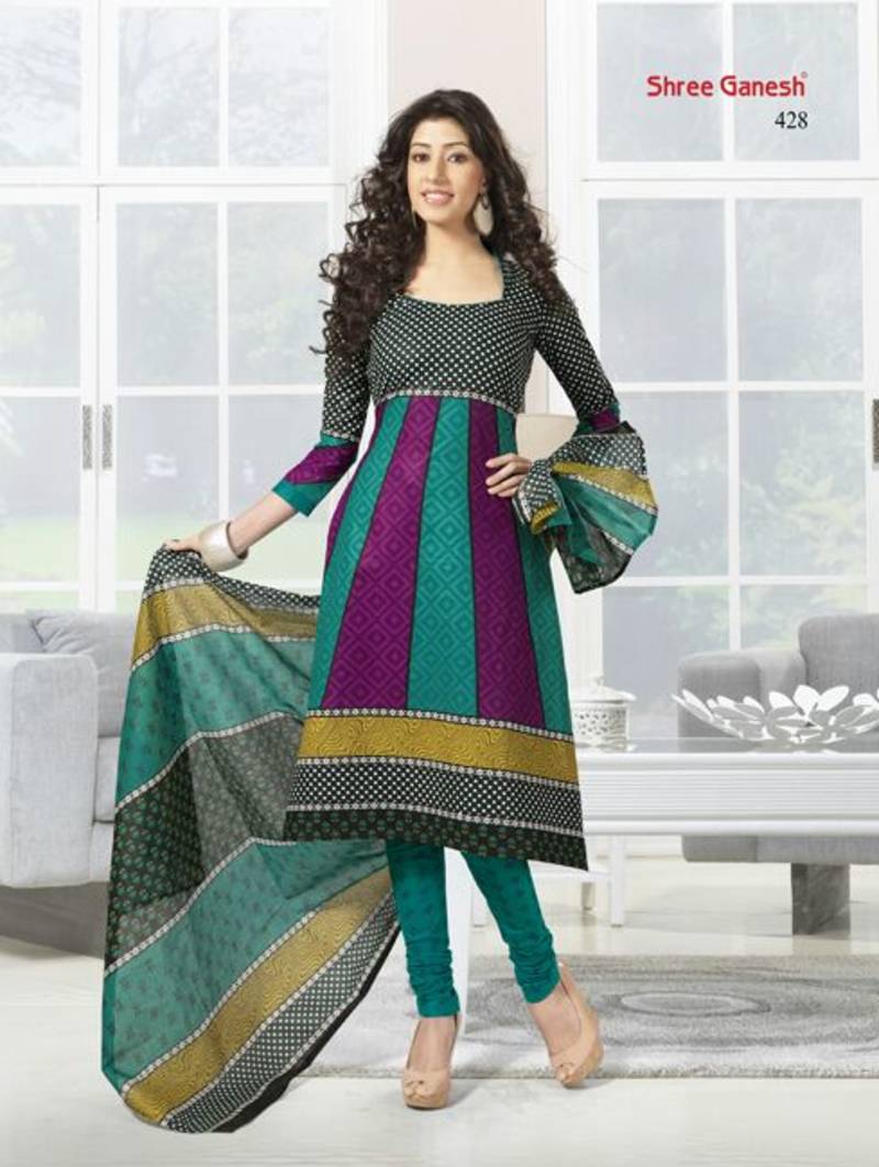 100 % Cotton Dress Material