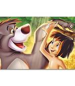 Mogli Cartoon   Poster