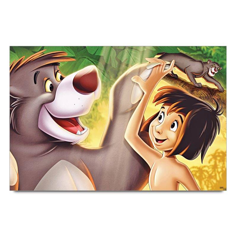 Mogli Cartoon   Poster