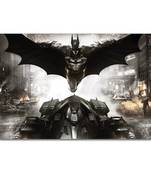 Batman Flying Chase Poster
