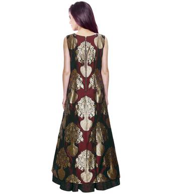 gown by kmozi (Maroon) 2