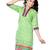 Designer party wear kurti made from jacquard