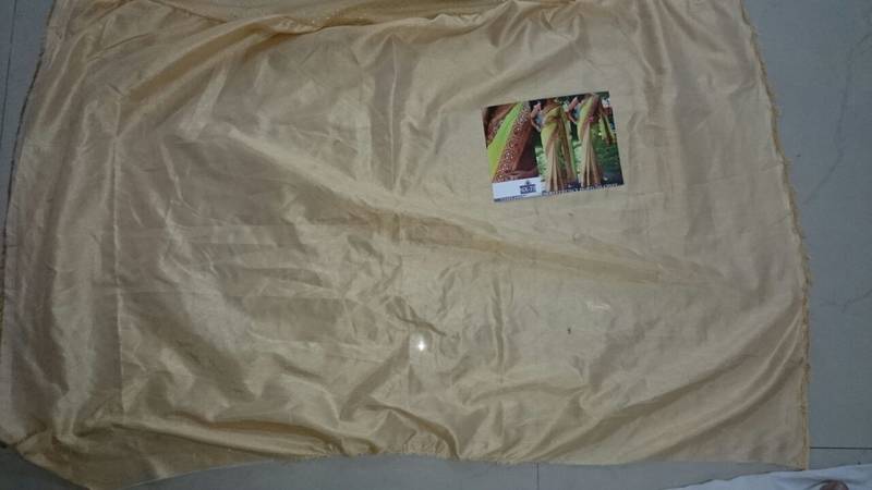 Parrot Green Embroidered Georgette Saree With Blouse