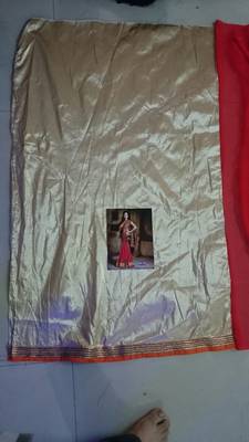 Multi Color Embroidered Georgette Saree With Blouse 2