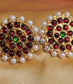 BEAUTIFUL HUGE TEMPLE STYLE EARRINGS