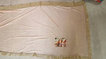 Pink Embroidered Georgette Saree With Blouse 4
