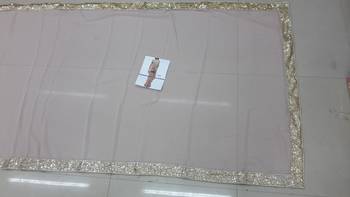 Cream Embroidered Georgette Saree With Blouse 3