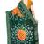 multicolor printed Bandhani saree With Blouse