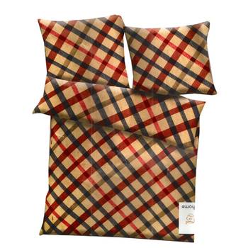Multicolor Polyester Checkered Print Double Bed Ac Quilt 1
