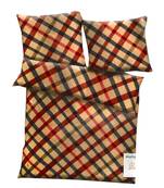 Multicolor Polyester Checkered Print Double Bed Ac Quilt