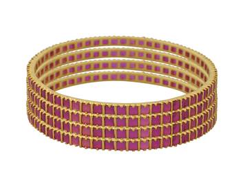 Beautiful Designer Bangle Gold Plated 1
