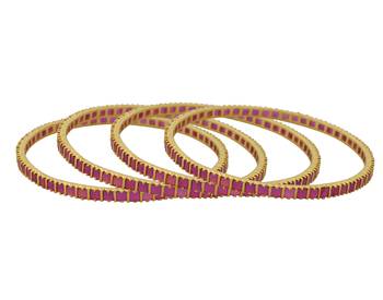 Beautiful Designer Bangle Gold Plated 3