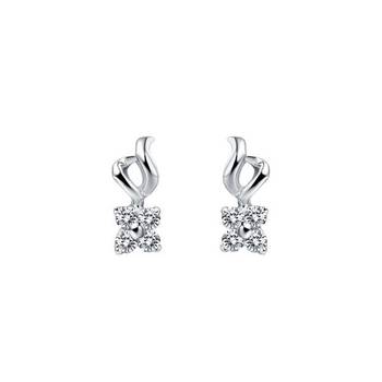 Signity Sterling Silver Vidya Earring 1