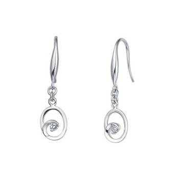 Signity Sterling Silver Pallavi Earring 1