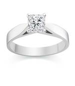 Signity Sterling Silver Kajol Ring