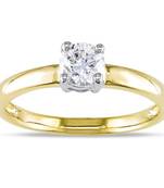 Signity Sterling Silver Naina Ring