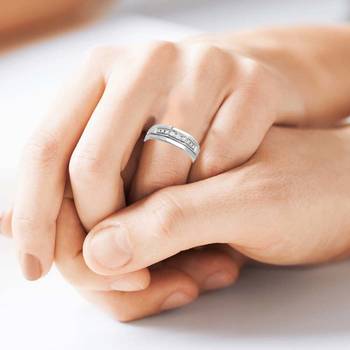 Signity Sterling Silver Aarti Ring 3
