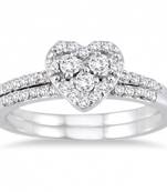 Signity Sterling Silver Roshani Ring