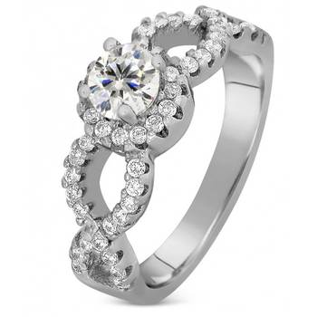 Signity Sterling Silver Aarchi Ring 1