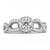 Signity Sterling Silver Aarchi Ring